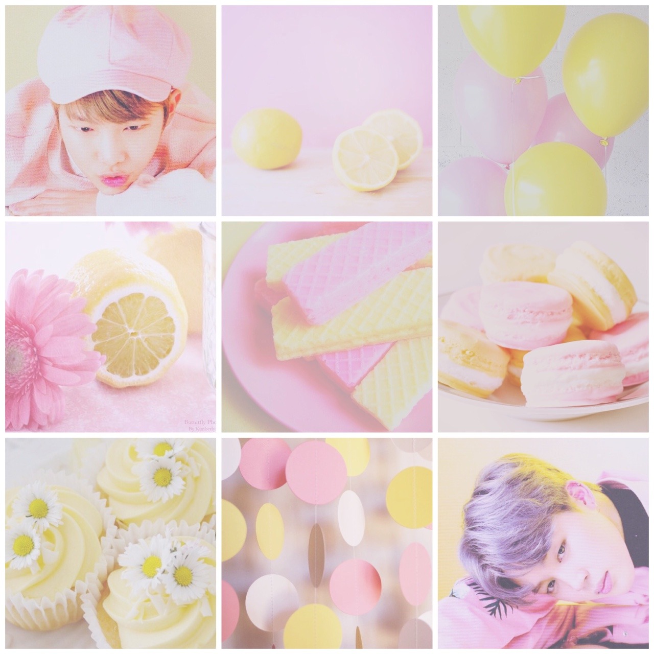 Pastel Pink And Yellow Aesthetic