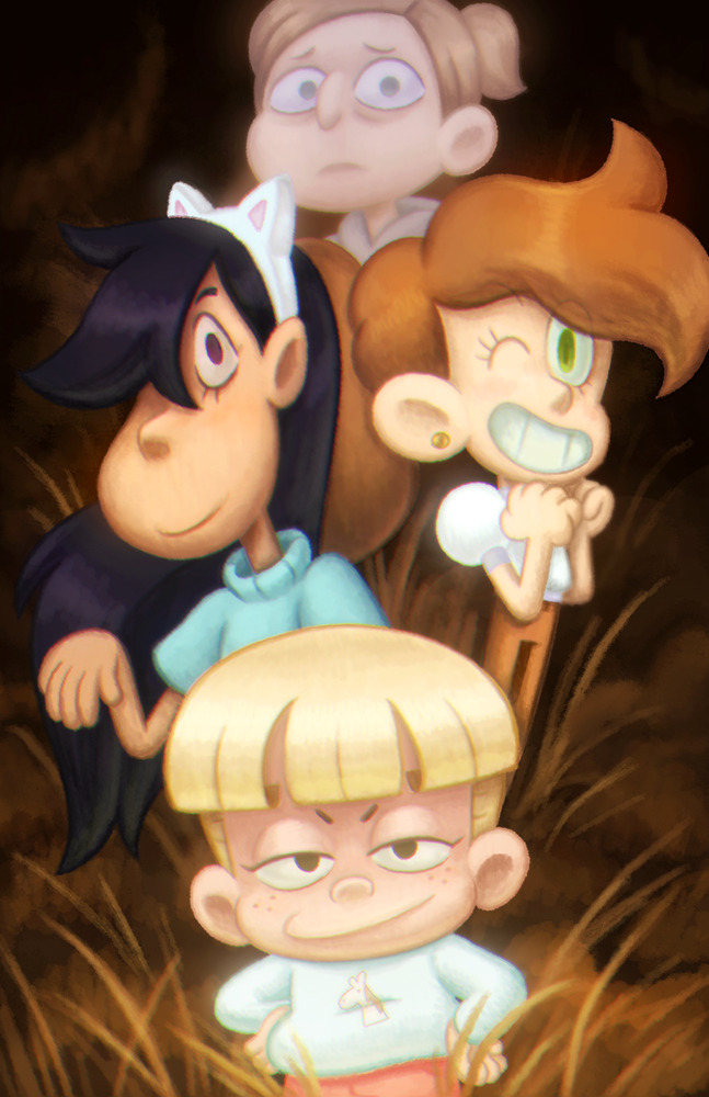 The Horse Girls I can finally share some paintings I did a while back as I was warming up to get my last Adventure Time title card. Please check out Craig of the Creek! It’s starting to air this month...