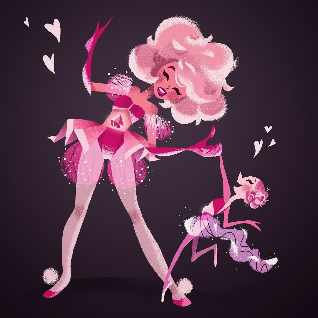Pink Pearl is the CUTEST!! I need more backstory! 😭😭