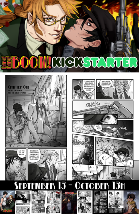 bangbangboomcomic:OUR KICKSTARTER IS LIVE!!Bang! Bang! BOOM!...