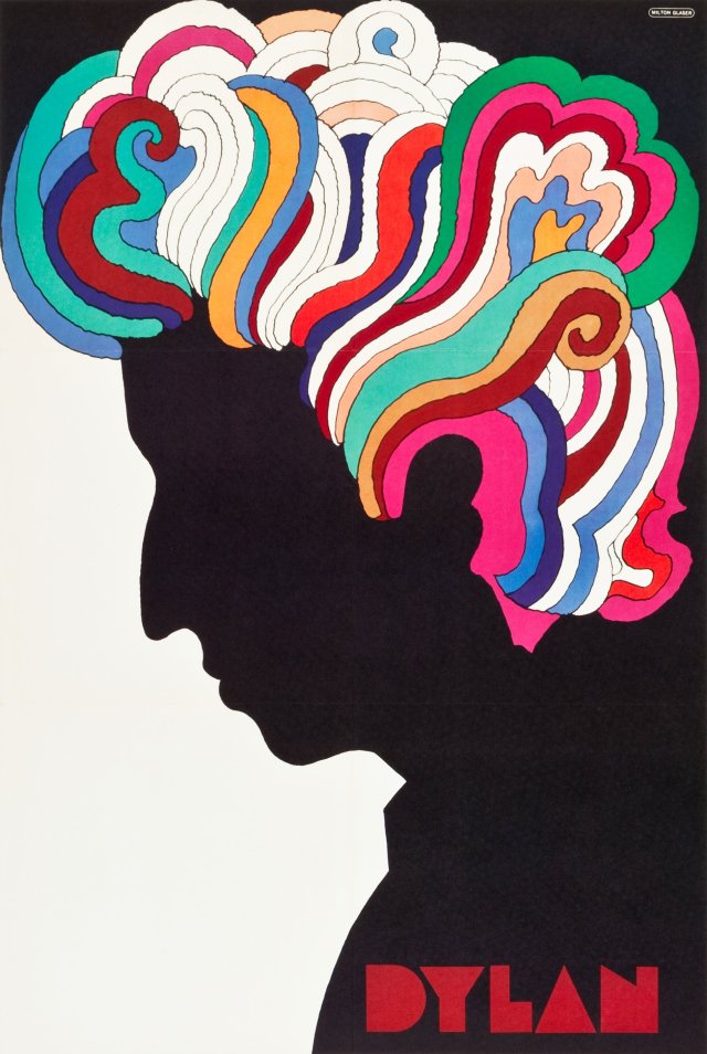 Bob Dylan By Milton Glaser