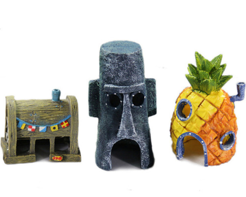 alifindscom:Spongebob Aquarium Decor -...