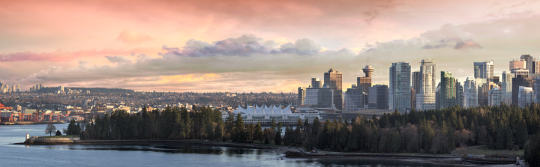 Photograph Vancouver BC City Skyline and Stanley Park by Jit Lim on 500px