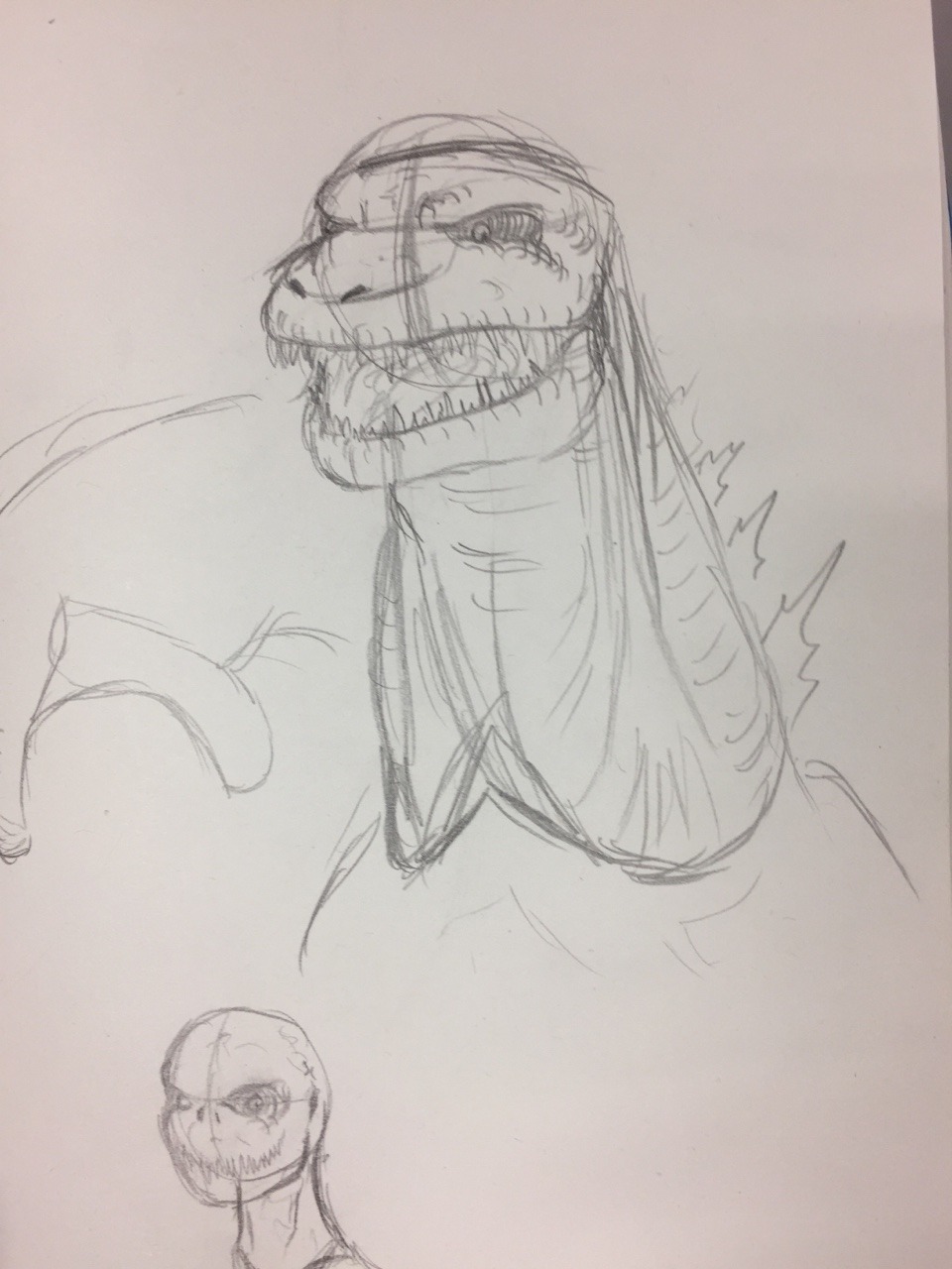 BaKaiju • Shin Godzilla sketches. I finally watched the...