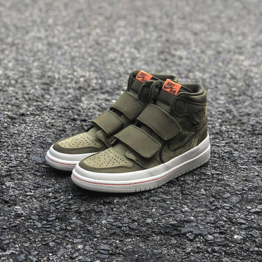 air jordan 1 retro high double strap olive