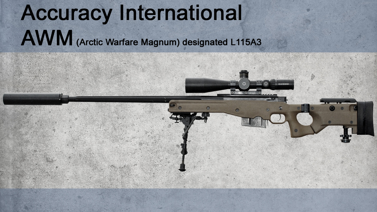 seven@tumblr — Accuracy International AWM - British Armed Forces...