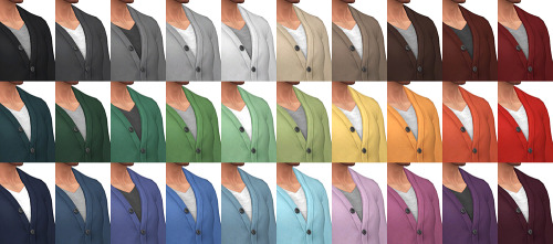 simsontherope:Urban Cardigan for the Sims 4.I’m not sure I...