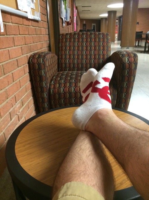 codemand:Some pictures I had of my feet propped up before my...