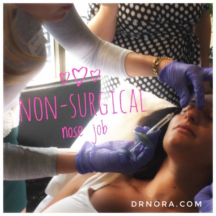 Feeling blessed today 😇 I had the loveliest patient cry tears of joy after having a non-surgical nose job! Yes that’s right! You can have a 15 minute nose job without going under the knife! The results are fantastic and can last up to 18 months.
The...