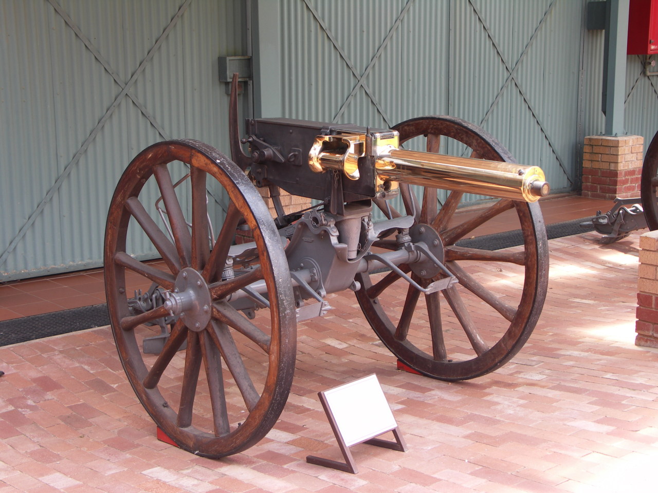 Historical Firearms Ordnance of the Week 37mm Maxim Gun Designed by...