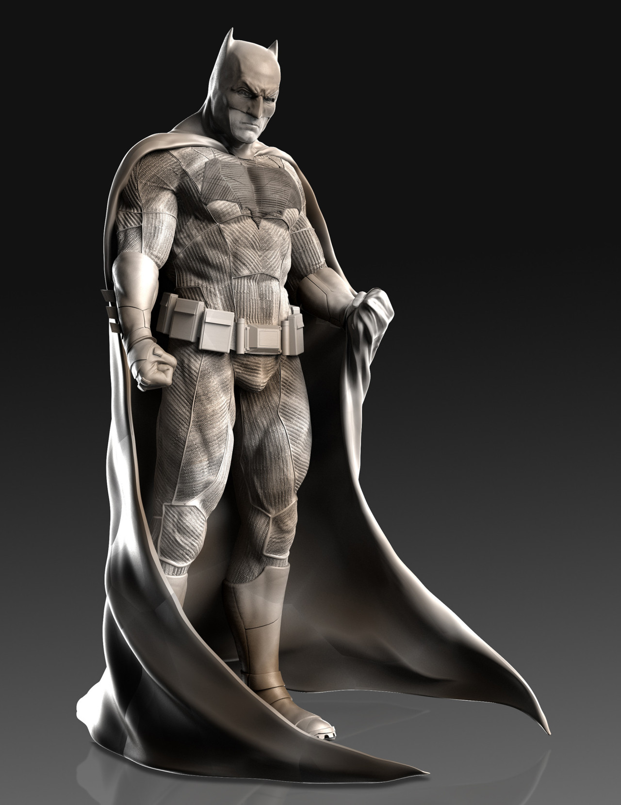 batman ben affleck statue