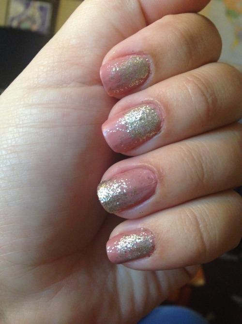 First attempt at what I think is going to be the manicure for...