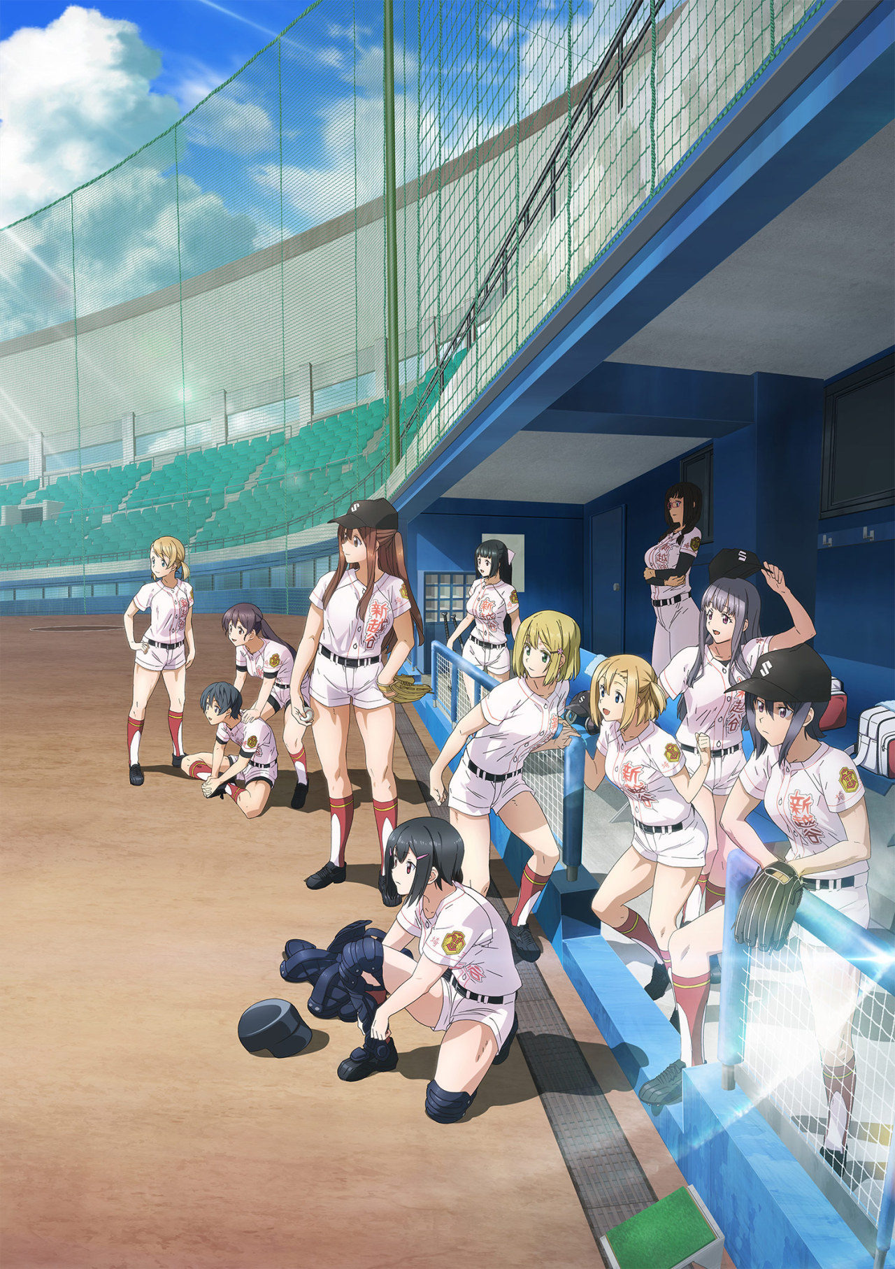 A new key visual for the upcoming sports TV anime series “Tamayomi” has been been published. It is slated to air in April 2020.
-Synopsis-““In her Junior High years, the pitcher Yomi Takeda was not able to get very far in a cross-school baseball...