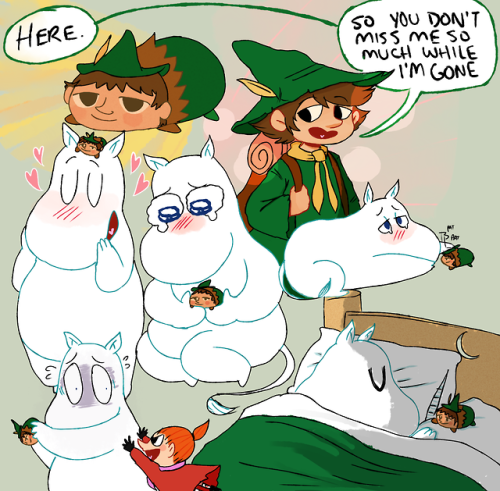 imaizumi:moomin things from twitter