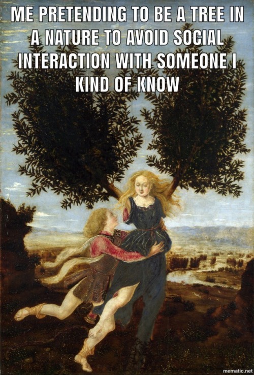 classicalmemesart:Introvert life