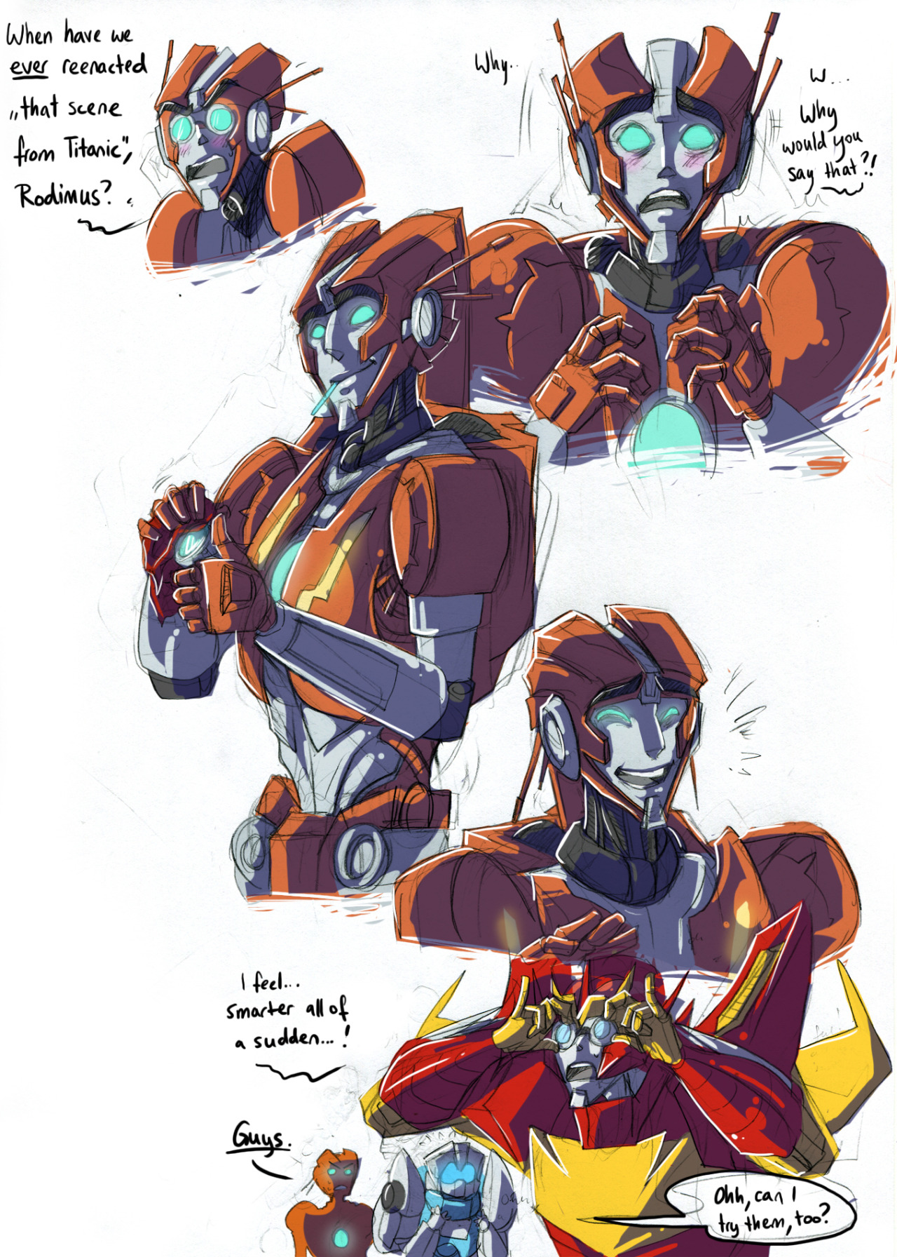 Родомес слишком любопытный Transformers funny, Transformers comic 