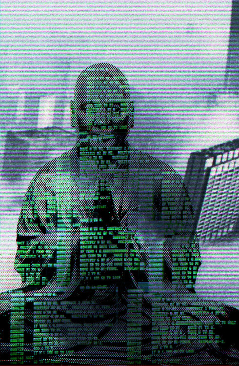 cyberianpunks:is there a monk in the glitch or a glitch in the...