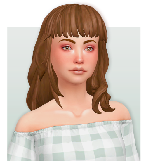 naevys-sims:MADELYN HAIRBGC18 EA swatchesTeen to elderCustom...