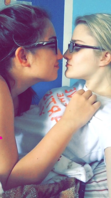 Lesbian kisses