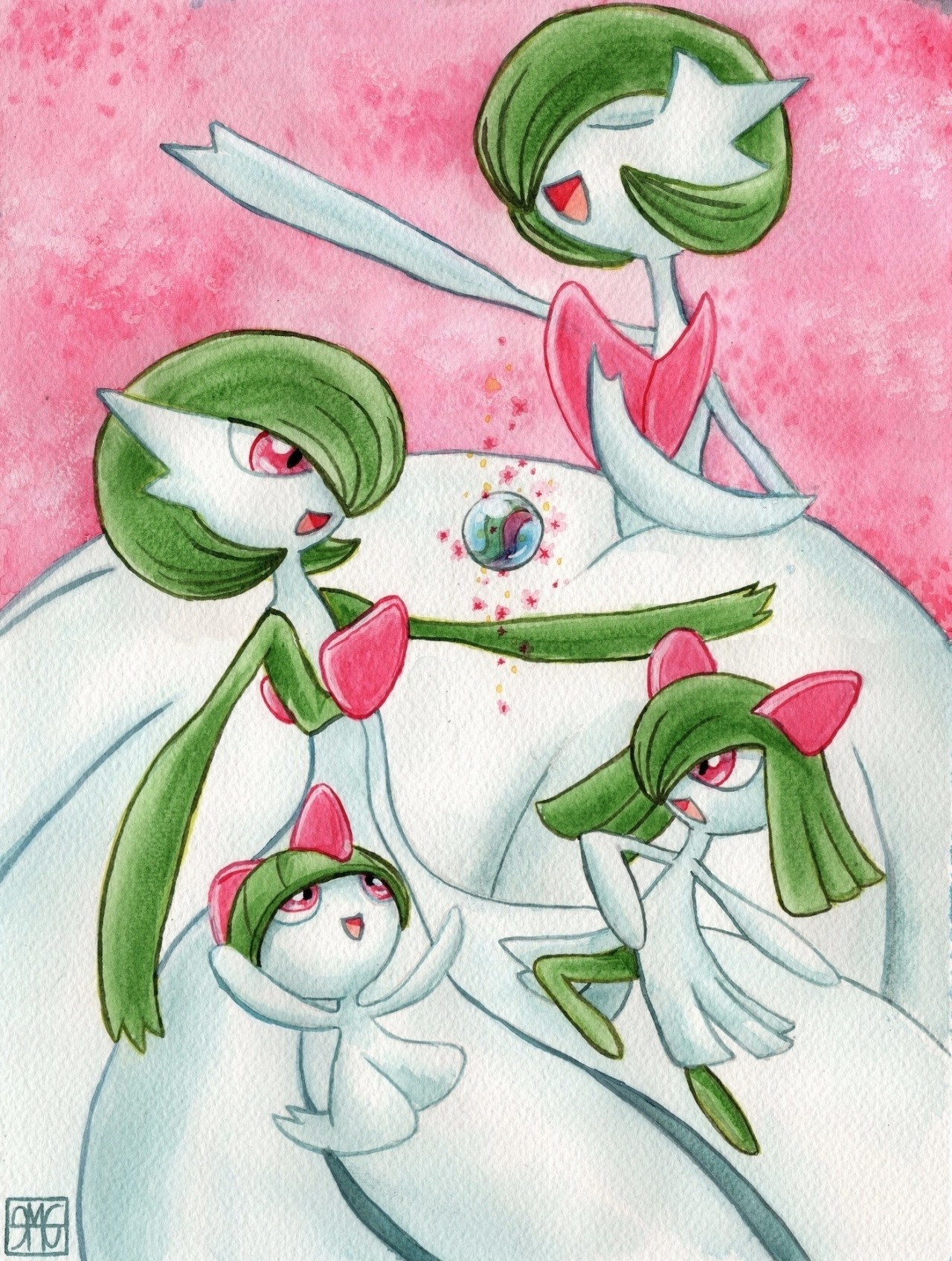 GMelaniaG28 — -Gardevoir evolution- By Me! ;D