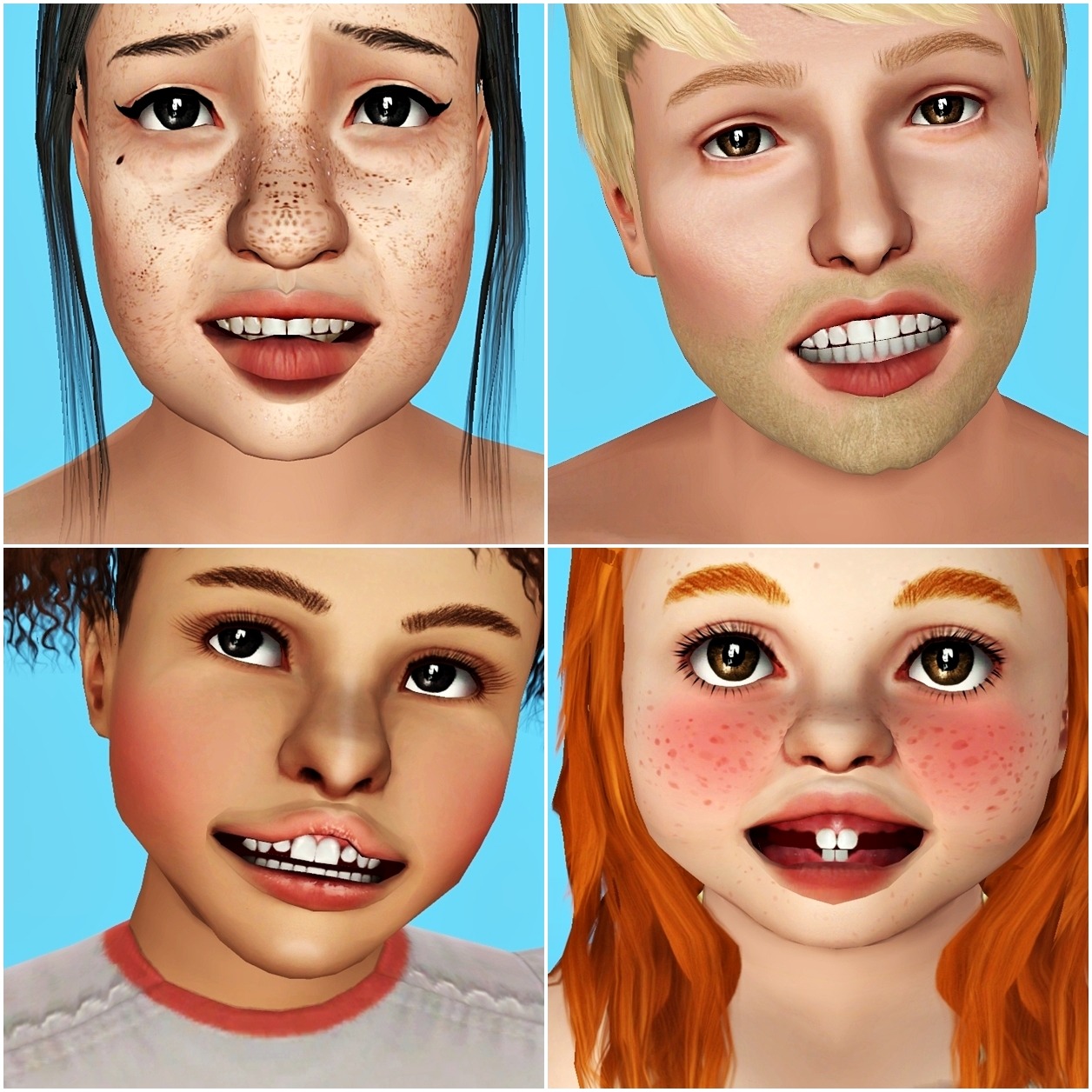 Sims 4 Teeth And Lip Cc Mods Alpha Maxis Match Snooty - vrogue.co