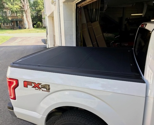 The all new Xceeded Tonneau Cover installed on @ford F-150...