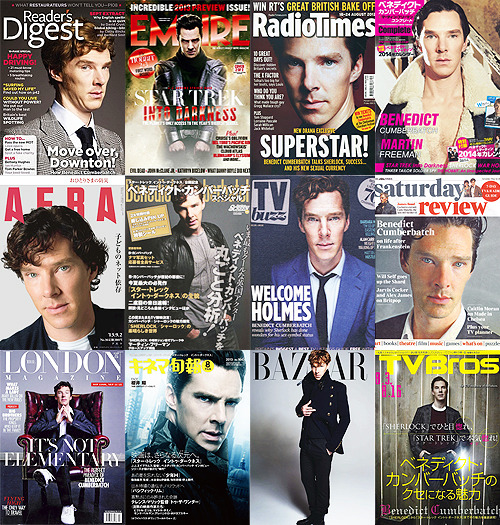 cumbercrieff:Benedict Cumberbatch + Magazine Covers