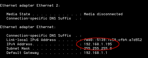 how to get ip address of a machine how to get ip address of a machine