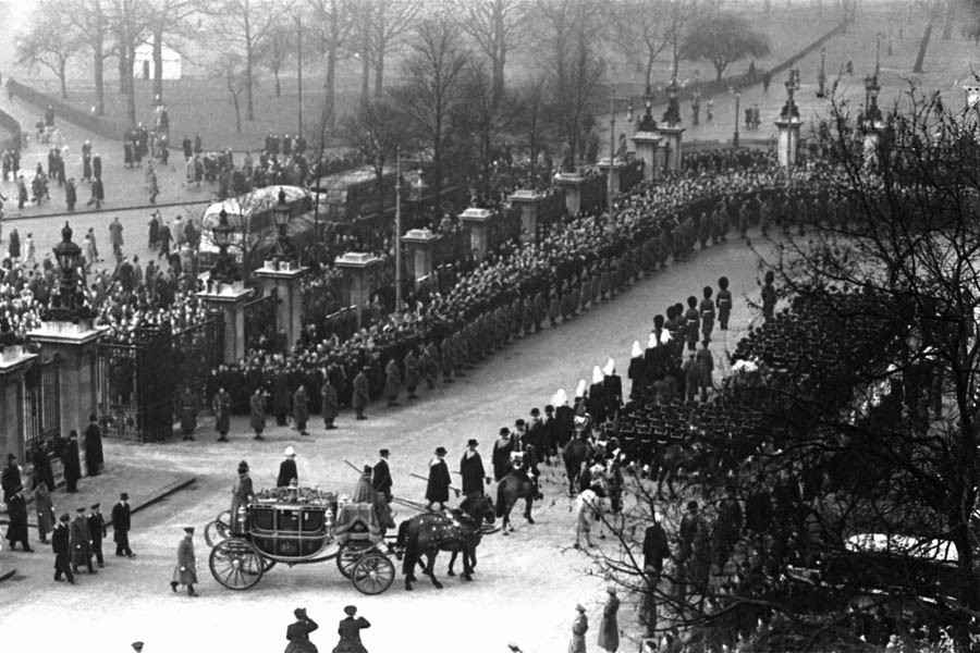 February 15th 1952: Funeral of King George VI On...