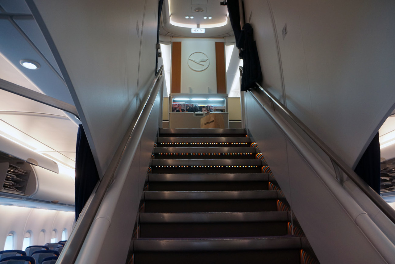 Airbus A380 A380 Superjumbo S Cruise Ship Staircase May