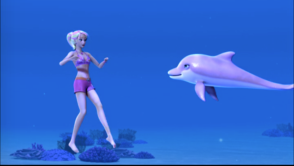 barbie in a mermaid tale dolphin