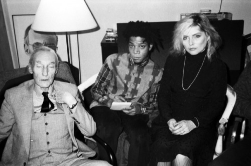 camewiththeframe:William S. Burroughs, Jean-Michel Basquiat...