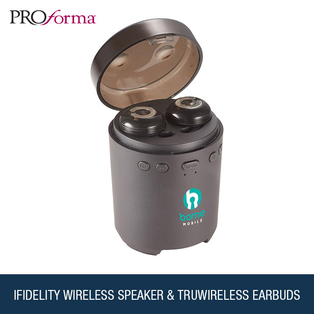 Proforma — This set combines true wireless earbuds and a...