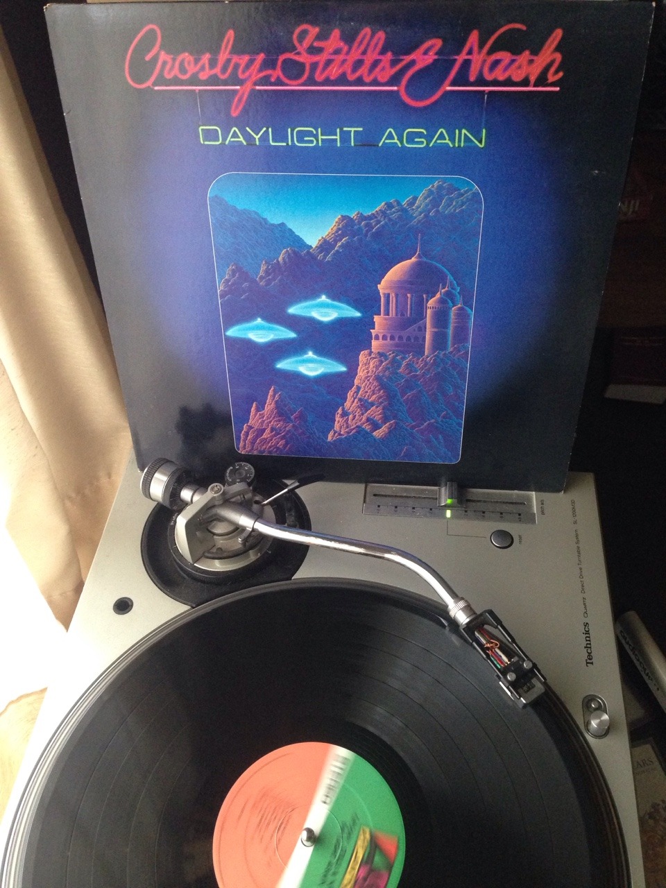 Record #303: Crosby Stills & Nash - Daylight Again (1982)
I was entirely prepared for this album to be terrible. The 80s offered some pretty notoriously awful music from legendary 60s groups (I’m looking at you, Beach Boys), and the neon alien...