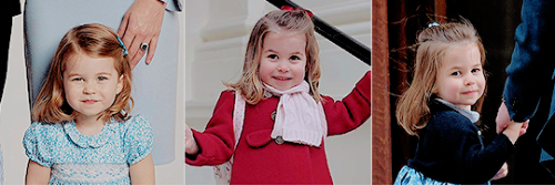 crownprincesses:Evolution of Princess Charlotte ♡ As...