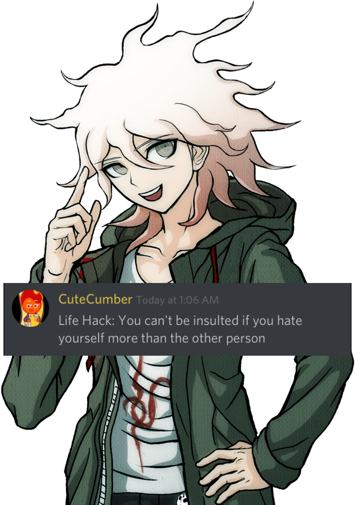 hello danganronpers — danganronpa-discord-bullshit: -Mod Rantaro