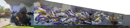 Yo !New wall (part1) feat Yearz ! IMF crew !during the...