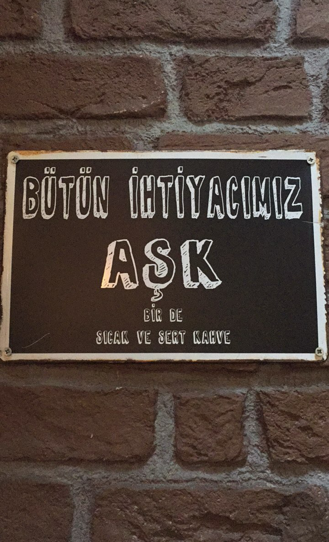 sert kahve Tumblr