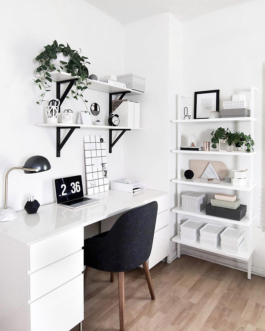 Home Office Via West Elm Homeoffice Workspace Decordove