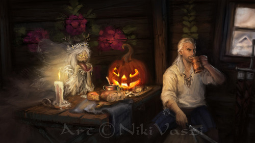 nikivaszi:Halloween True LoveAfter he won the Gwent party, he...