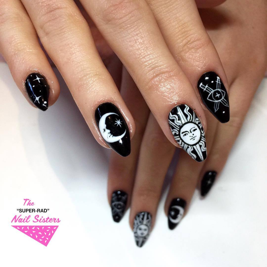 The Super Rad Nail Sisters Melbourne Nail Art Hand Painted