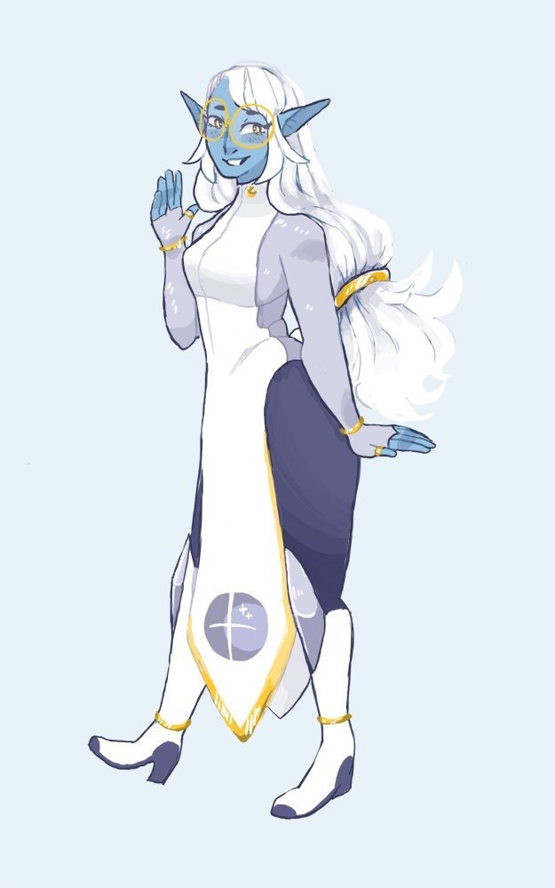 ocarinia — Doodles of my first DnD character. A moon elf...