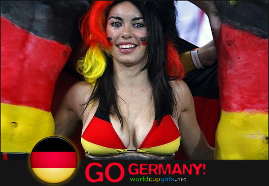 German babe