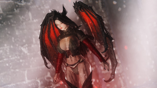 my custom vampire queen replacer (version 1)4K...