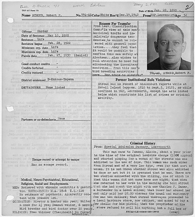 alcatraz stroud birdman warden inmates aka cocosse holdings 1942 identifier