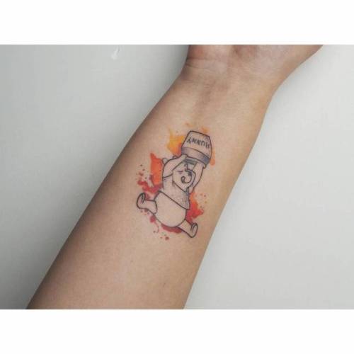 Disney Winnie the Pooh Tattoo  Matching disney tattoos Disney tattoos  Winnie the pooh tattoos