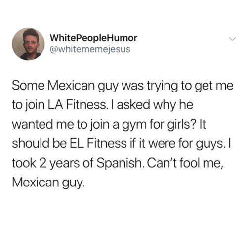 whitepeopletwitter:LA Fitness