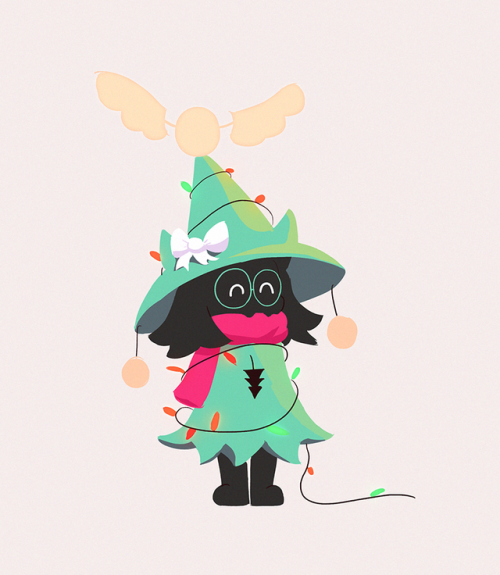 scottcok:I thought Ralsei was a tree monster.