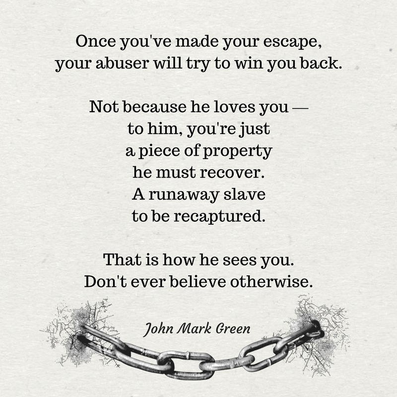 JOHN MARK GREEN Poetry After Escaping An Abusive Relationship One john-mark-green-poetry-after-escaping-an-abusive-relationship-one