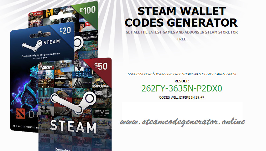 steam code generator no survey no download